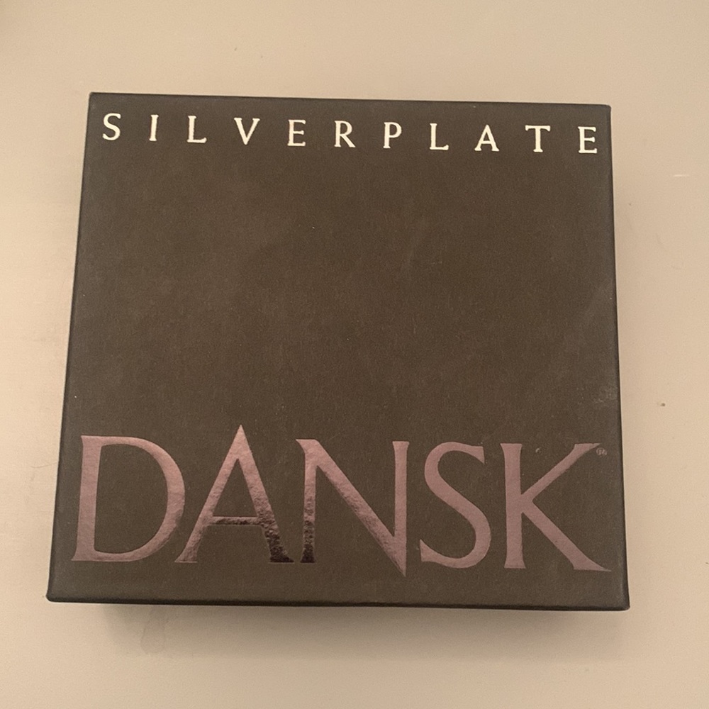 🌟Vintage 90s 🌟 Dansk Silverplate Giraffe Accent - Picture 5 of 6